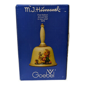 M.J. Hummel First Annual Bell 1978 Great Condition Collector Item Gift